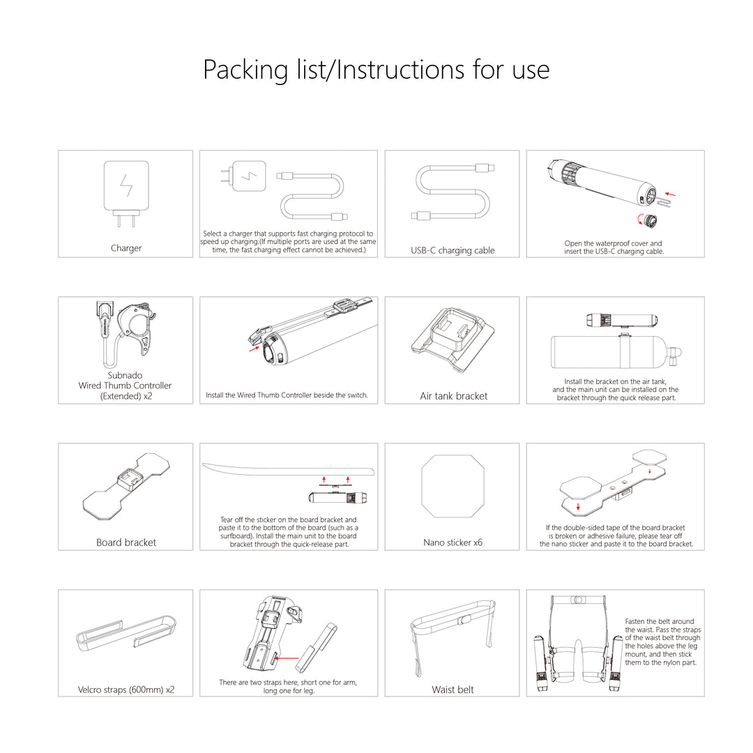 SUBNADO Accessory Box