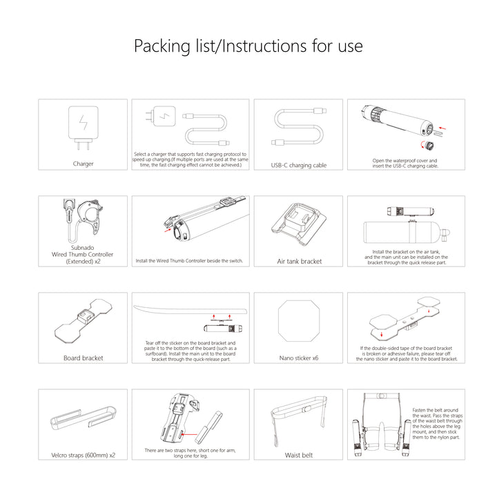 SUBNADO Accessory Box